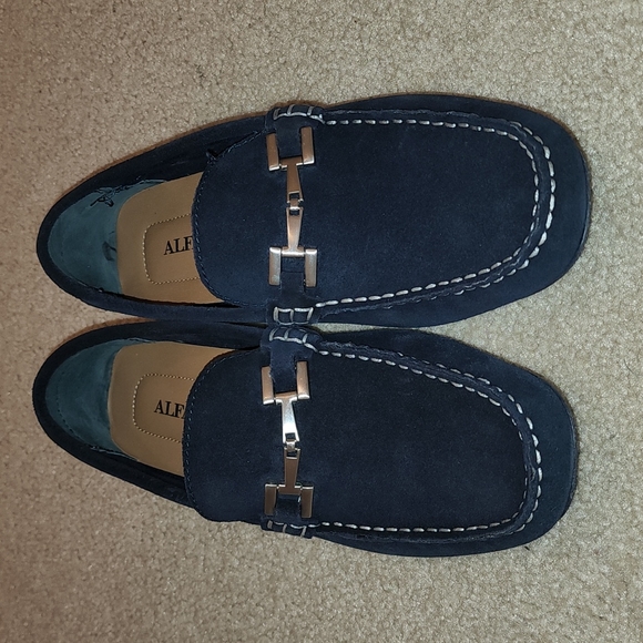 Alfani Mens Black Remy Driving Loafers 